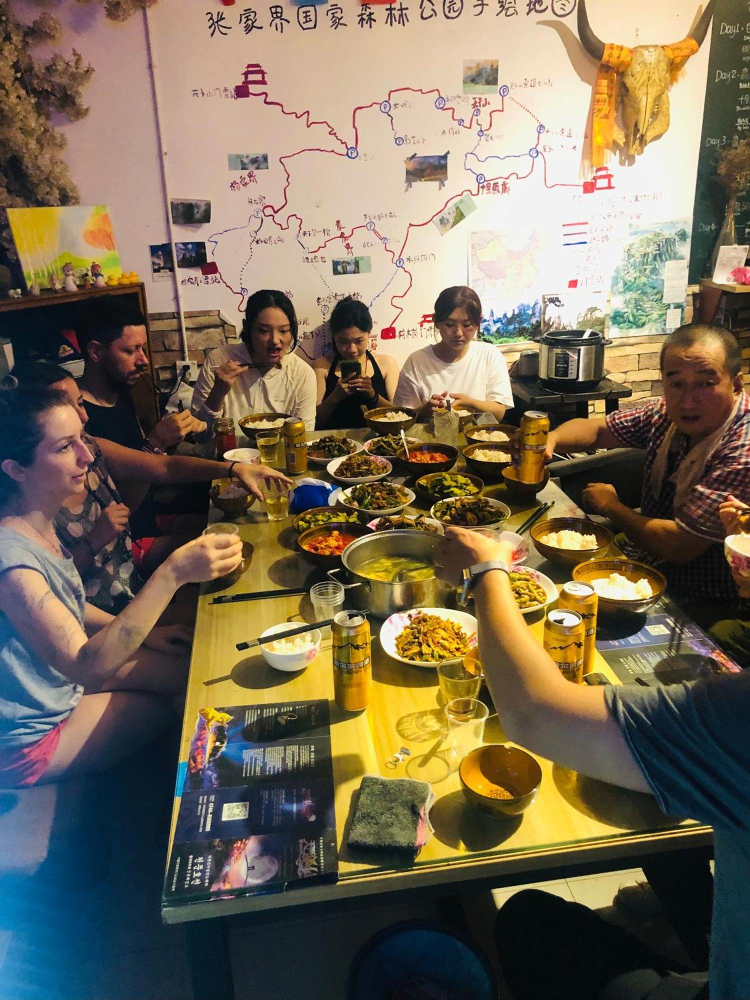 Zhangjiajie Cloud Youth Hostel Bagian luar foto